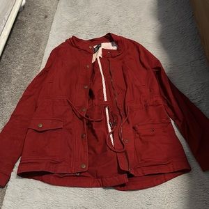 Market & Spruce Button-Up Jacket